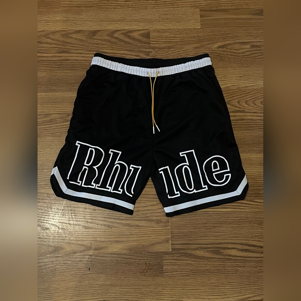 Rhude Black Athletic Shorts